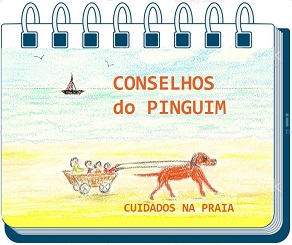 Conselhos de Pinguim a ter na praia