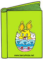 Malbuch ber das Kinderbuch Der kleine weie Hase und die Ostereier